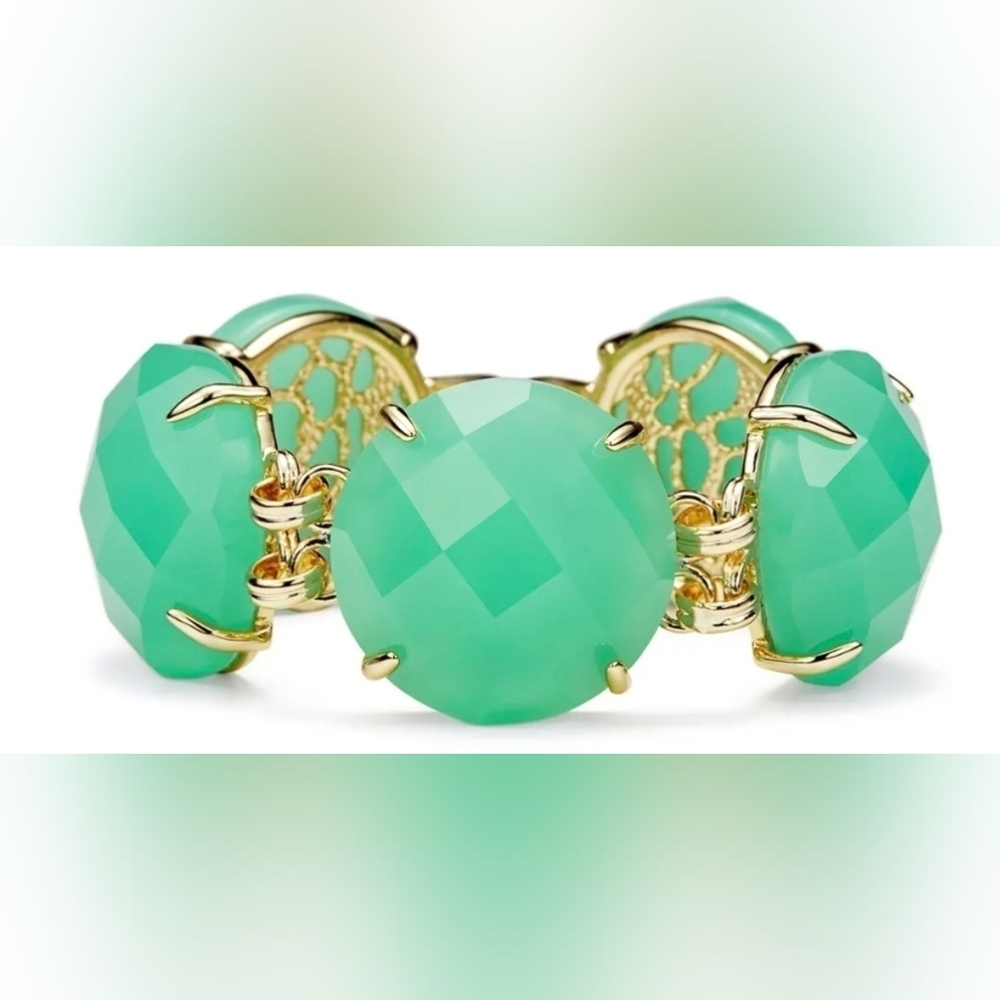 Kendra Scott Cassie Bracelet Chalcedony/Gold